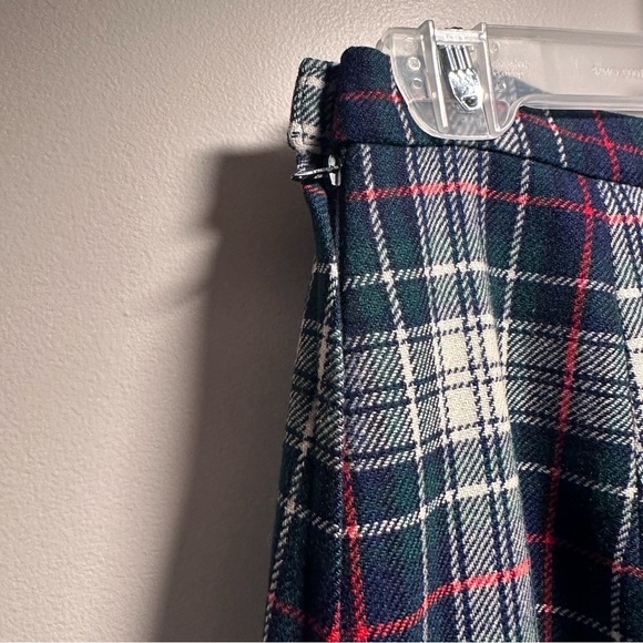 Vintage Pendleton 100% Virgin Wool Women’s Plaid Pencil Midi Length Skirt 10 - Picture 8 of 16